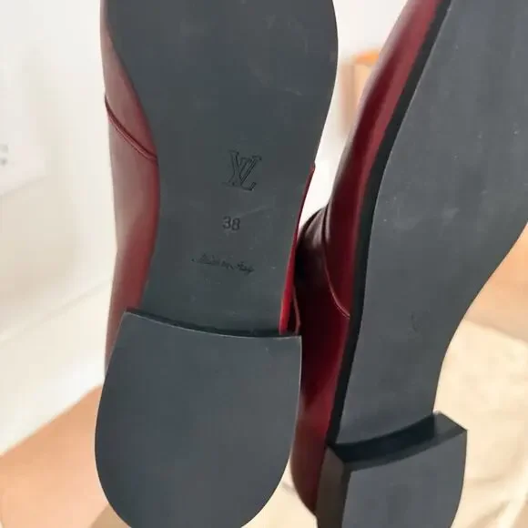 Louis Vuitton Jumble Flat Ankle Boot Size 38 7 7.5 Pointed Toe Leather NIB New - Picture 14 of 16